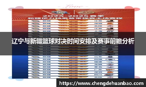 辽宁与新疆篮球对决时间安排及赛事前瞻分析